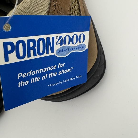 NIB The Walking Company River Taupe Nubuck Leather Slide On Walking Shoes - Picture 7 of 14